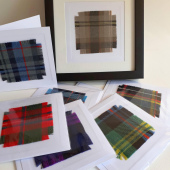 3xTartan swatch cards